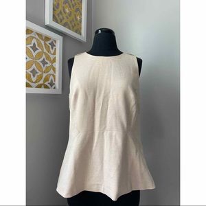 White House Black Market Peplum Blouse